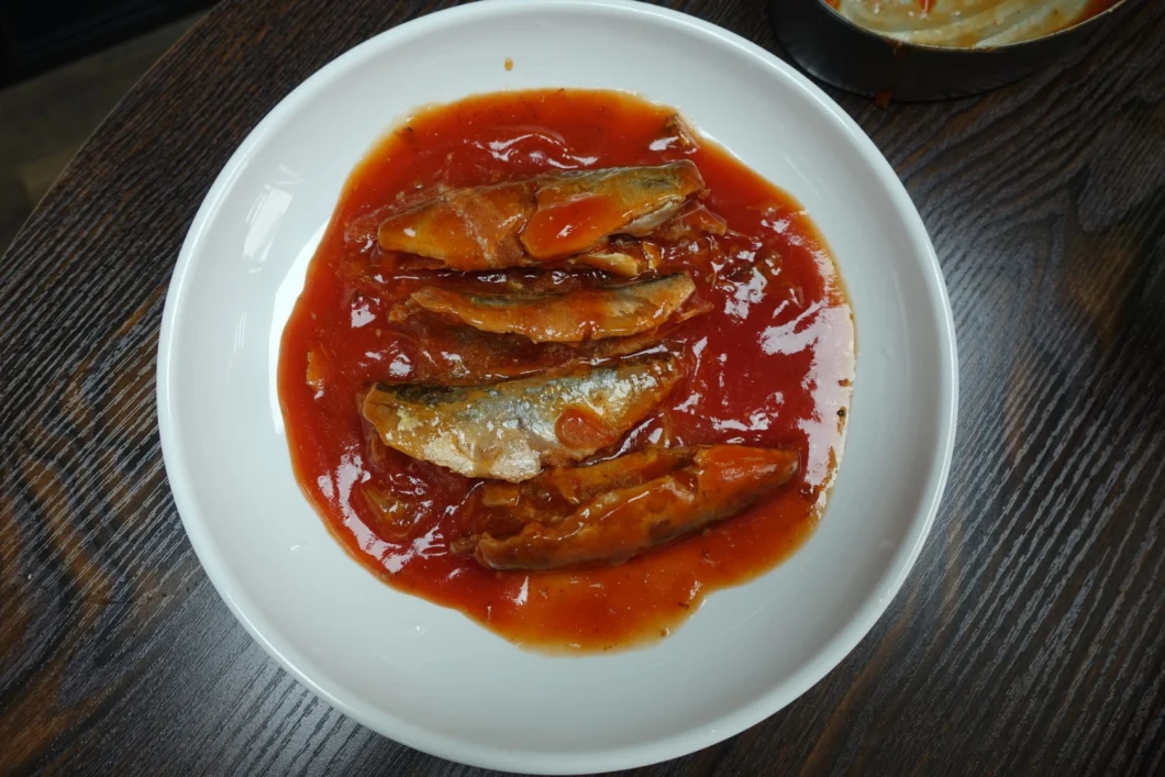 Canned Fish Canned Fresh Mackerel in Brine/in Tomato Sauce with Private Label
