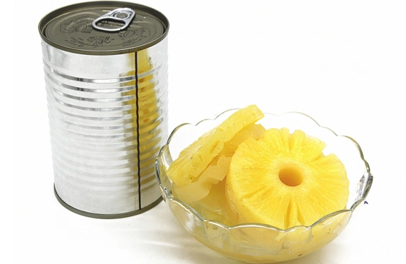 Food Fruit Canned Sliced Pineapple