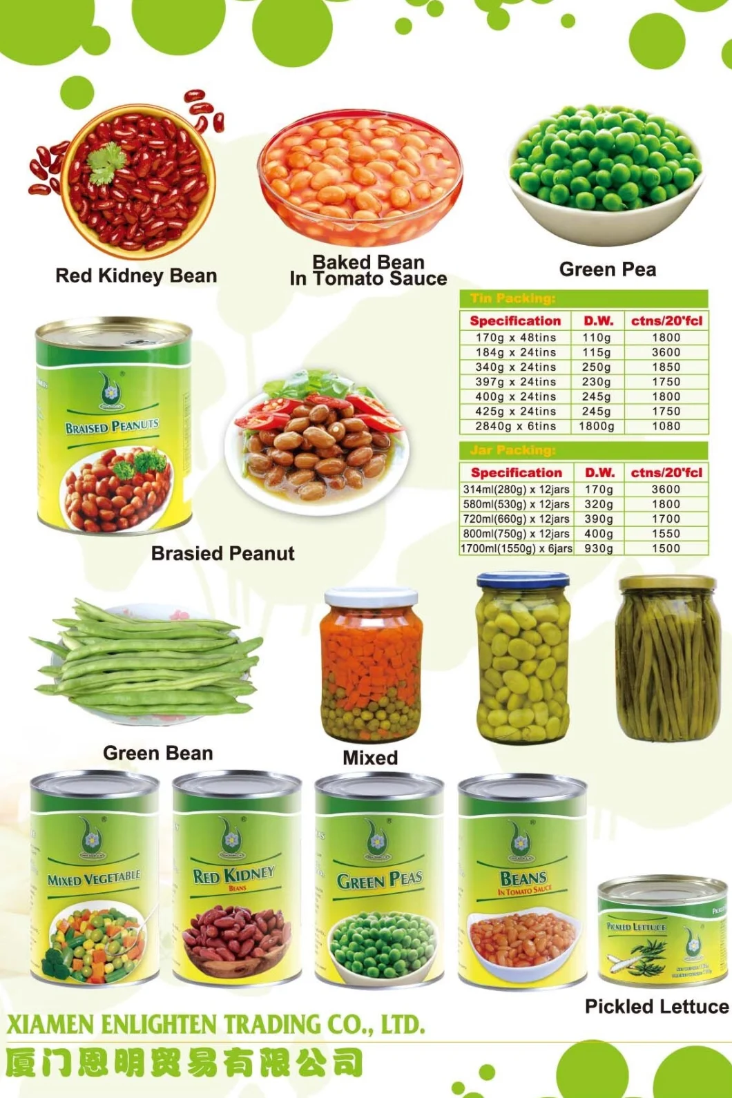 Canned Food Products Hot Sale Canned Mixed Vegetables in Brine