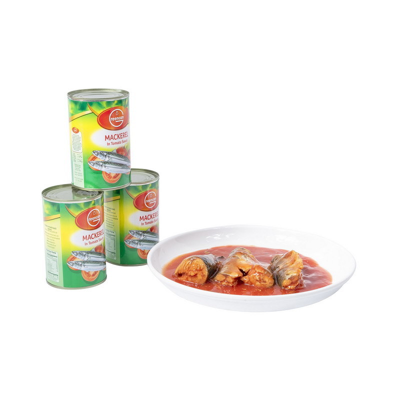 Fresh Canned Fish Canned Mackerel in Tomato Sauce 425g