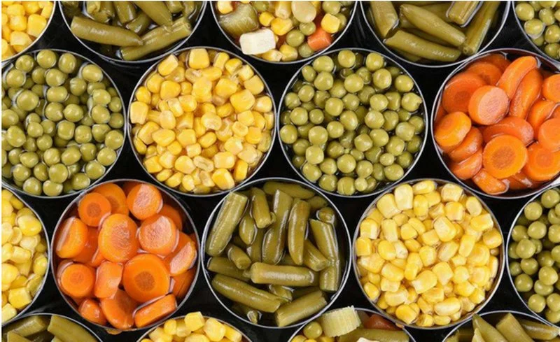 China Factory Wholesale Vegetables Canned Mixed Vegetables