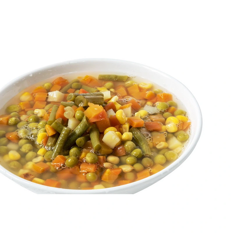 China Factory Wholesale Vegetables Canned Mixed Vegetables