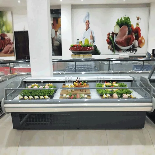 Meat Display Cooler Butcher and Butchery Meat Shop Equipment Product