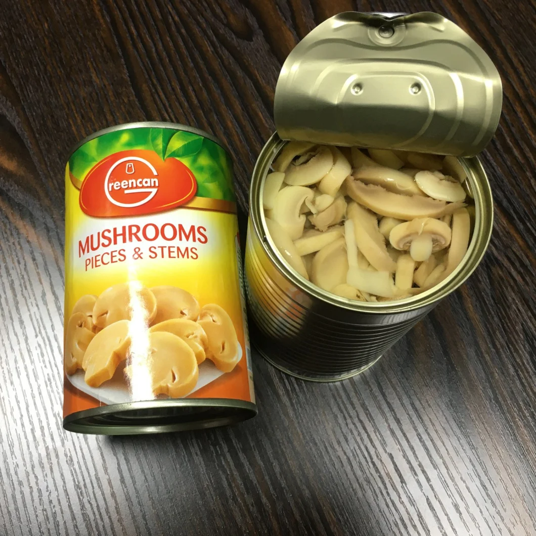 Canned Fresh Mushroom Slices with Private Label