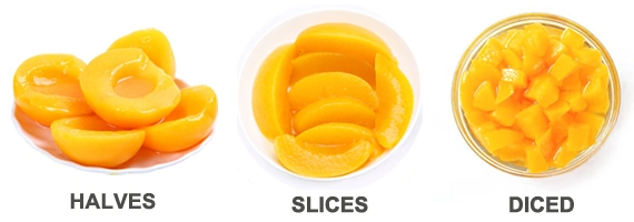 3000g Canned Yellow Peach Sliced in Light Syrup From Facoty