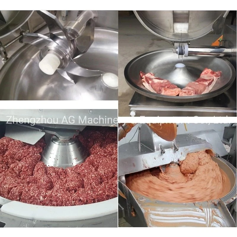 High Speed Meat Bowl Cutter Meat Chopper Meat Chopping Machine
