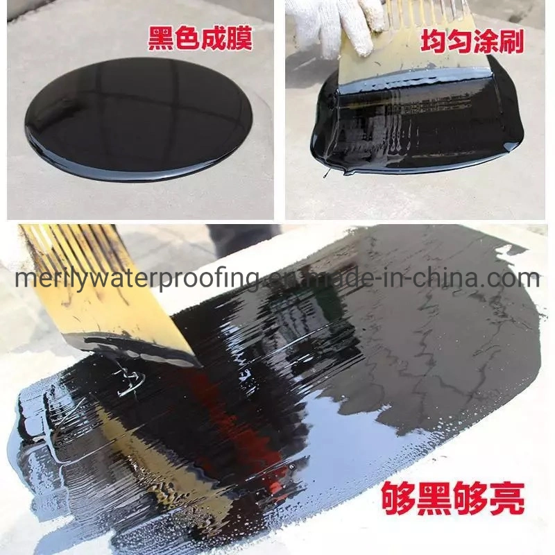 Non-Cured Rubber Asphalt Coating for Bitumen Waterproof Membrane
