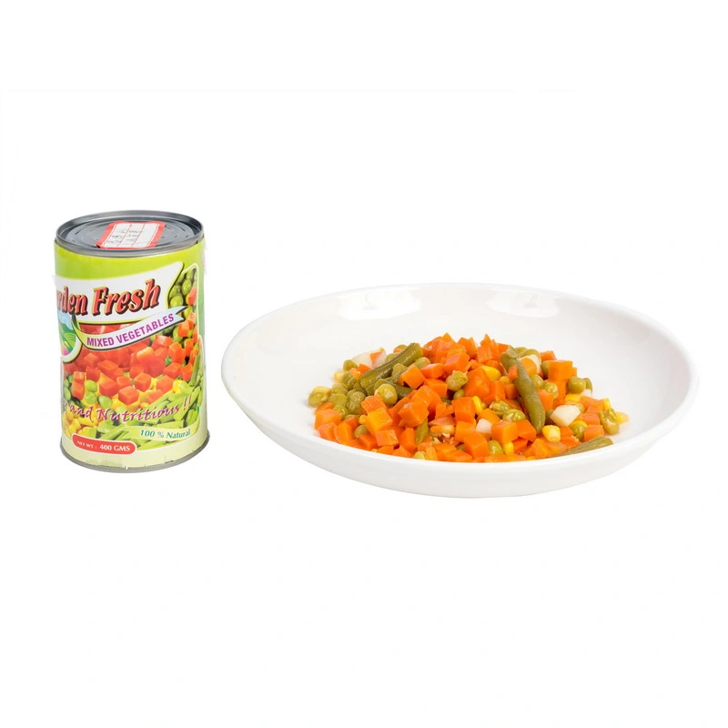 Fresh Canned Mixed Vegetables with Carrot/ Sweet Corn /Green Beans