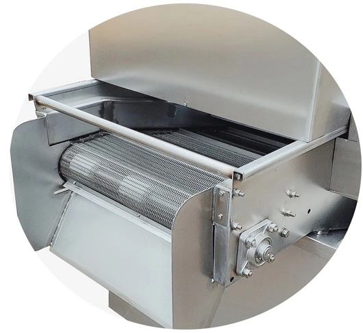 Pork Rinds Crackling Frying Machine Industrial Continuous Pork Skin Fryer