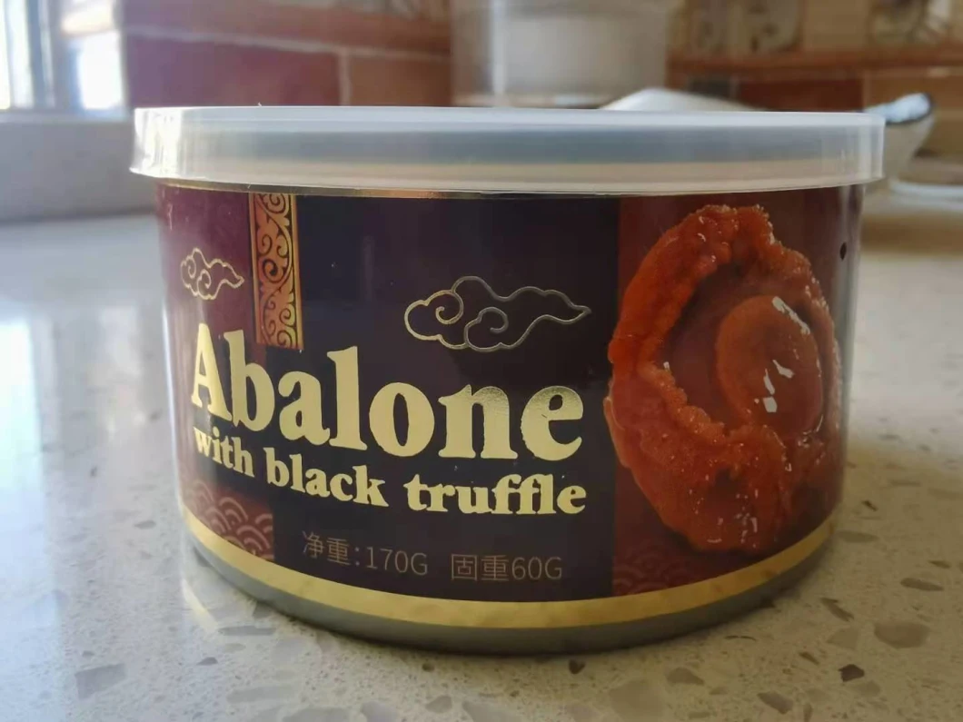 Canned Abalone Fish Abalone with Black Truffle Best Product for Export Best Sell Product Food Exporteror Ganic Most People Favorite for Your Choice