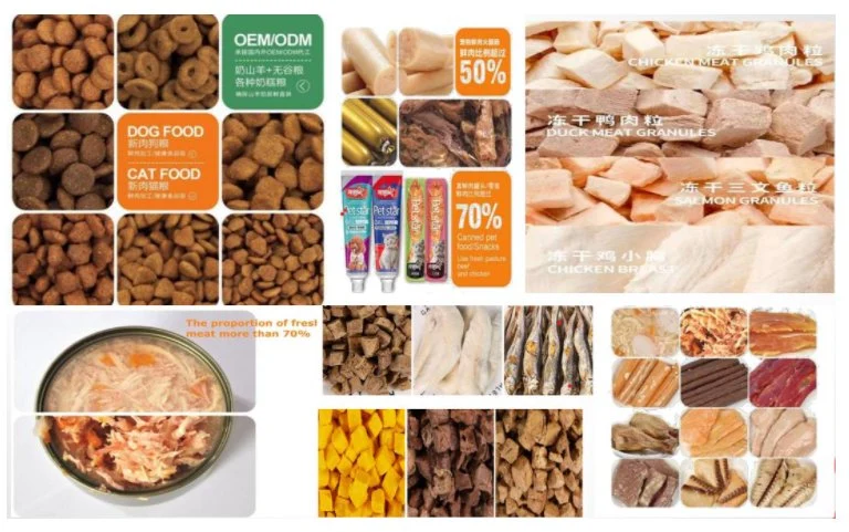 Air Drying Beef/Chicken/Duck Dice Bulk Beef Dog Snacks