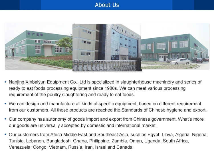 Poultry Slaughter Equipment/Chicken Meat Processing Machinery /Chicken Meat Cutting Machine
