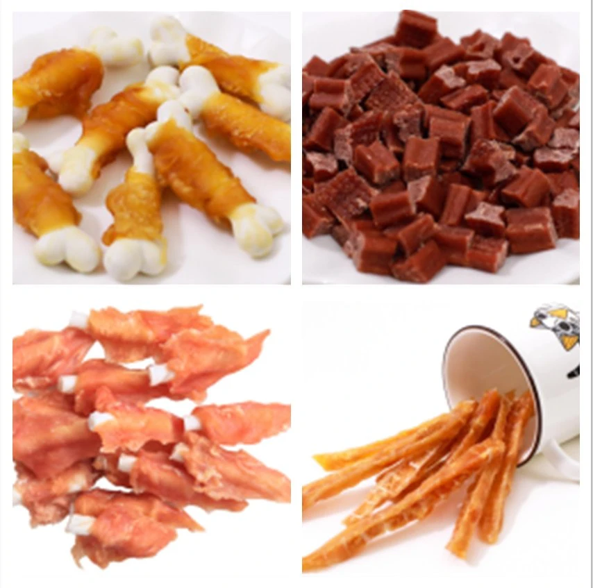 Air Drying Beef/Chicken/Duck Dice Bulk Beef Dog Snacks