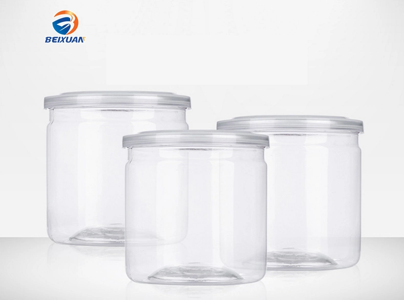 280ml Plastic Cans Packaging Flower Tea Biscuits Popcorn Cans Transparent Plastic Bottles