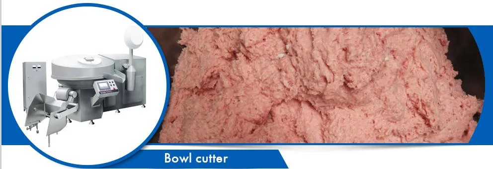 High Effective Meat Processing Machines Meat Bowl Cutter Meat Chopper