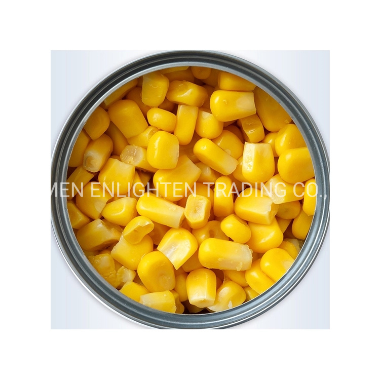 Canned Sweet Corn Wholesale Pantry Preserved Canned Vegetables Corn in Can Canned Sweet Kernel Corn 130g