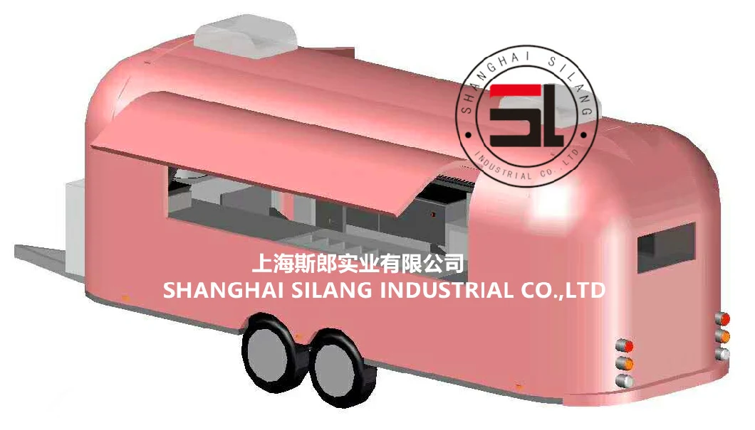 China Food Truck /Commercial Hot Dog Trailer/ Mobile Food Cart for Sale Ice Cream
