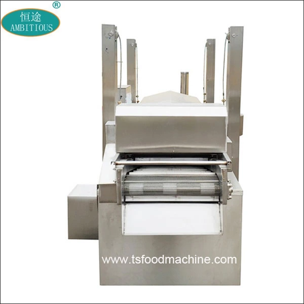 Pork Rinds Crackling Frying Machine Industrial Continuous Pork Skin Fryer