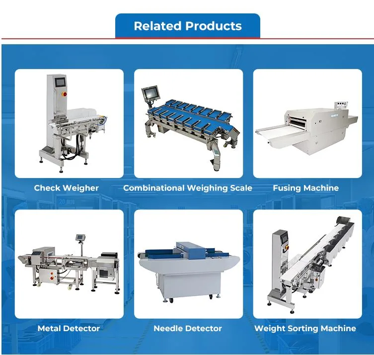 Digital Check Weigher with Partical Belt Digital Automatic Weighing Scale for Pork