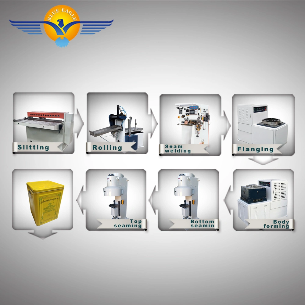 Automatic Machine Tins	for All Type of 0.1-25L Metal Cans