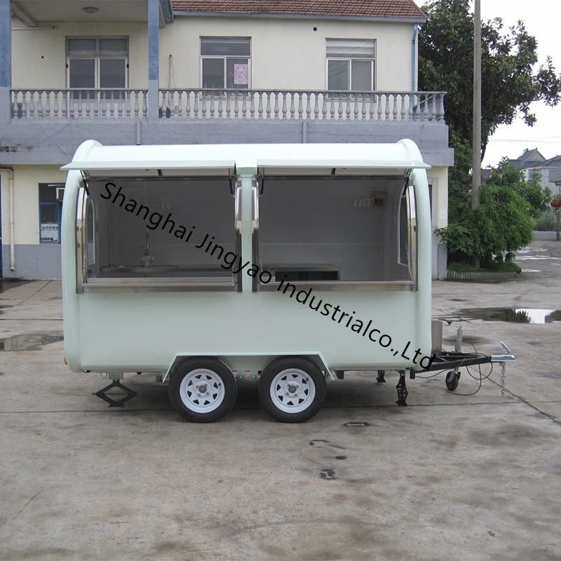 High Quality Mobile Fryer Food Cart, China Food Trucks Hot Dog Cart