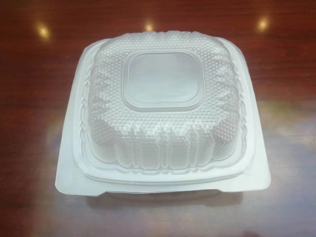 Supermarket Customized Black Vegetable Fruit Meat Food Packaging PP Blister Tray Take-Away Lunch Tray