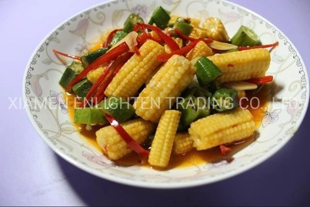 Canned Corn Canned Fresh Baby Corn Cut in Brine 425g Cooked Style with High Quality