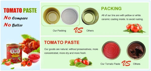 Wholesale Easy Open Tomato Paste Canned Tomato Paste Tinned, High Quality Canned Tomato Paste