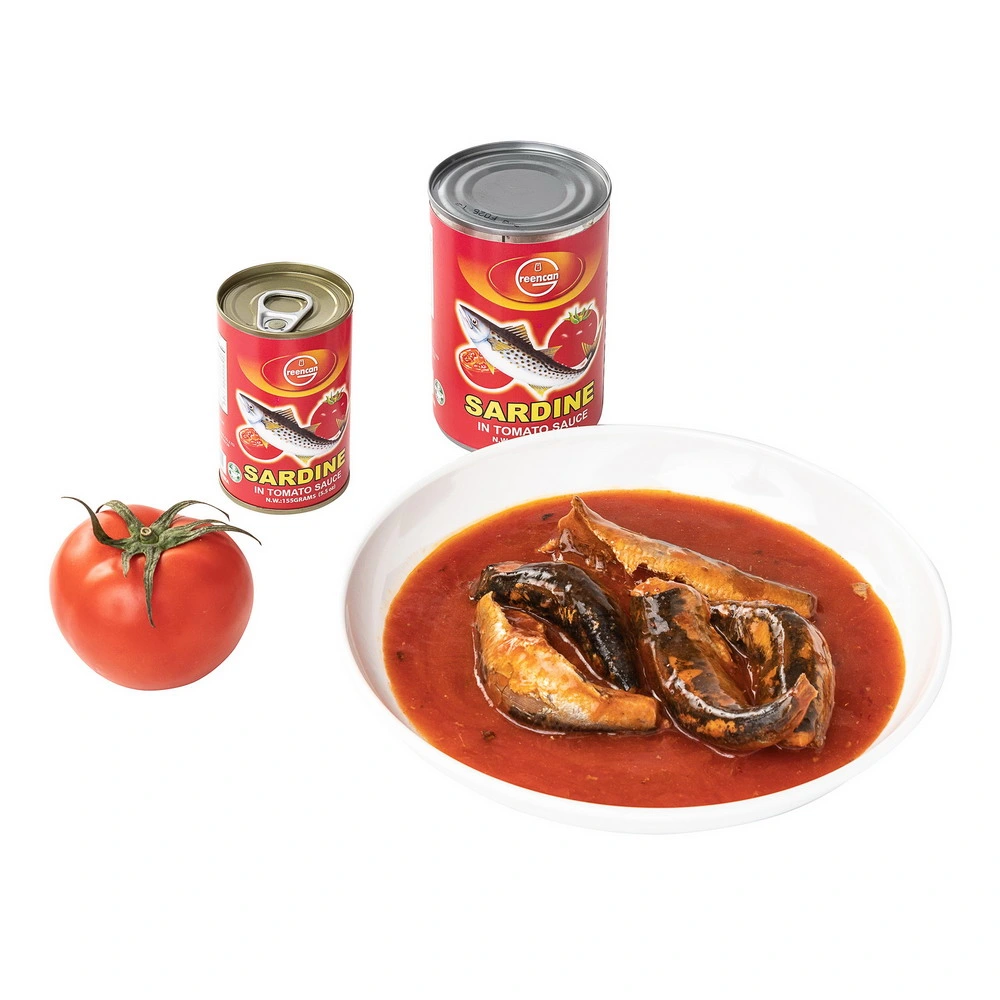 Canned Fishes Canned Sardines Fish in Tomato Sauce From Chinese Wholesale