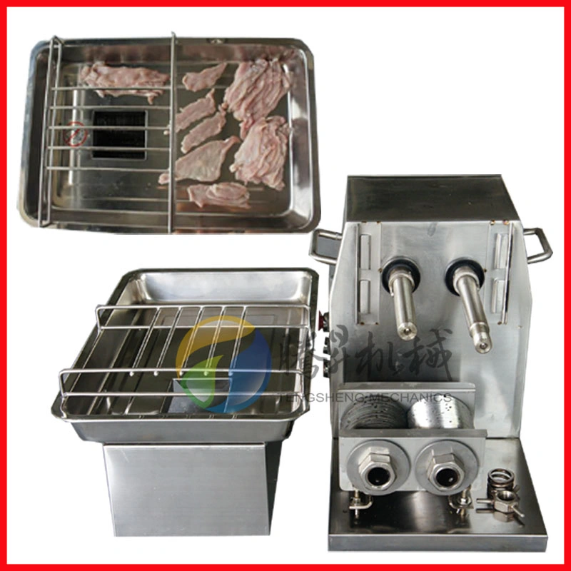 Hight Efficiency Stainless Steel Fresh Meat Beef Slicer Desktop Meat Cutting Machine (QX-30)