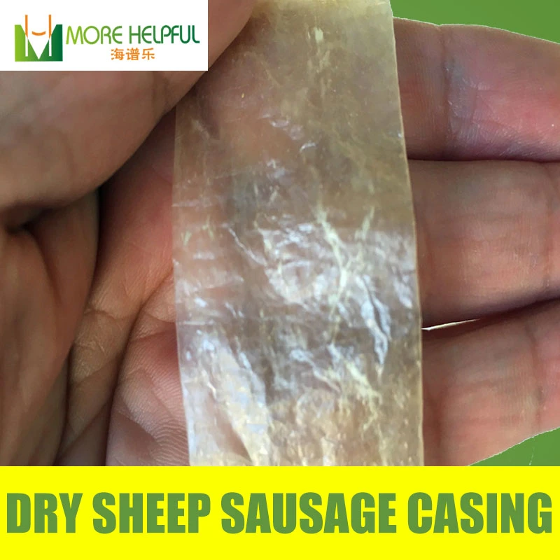 2018 New Products Halal Natural Dry Sausage Sheep Skin Ham Casing Sausage Casing Sausage Cover