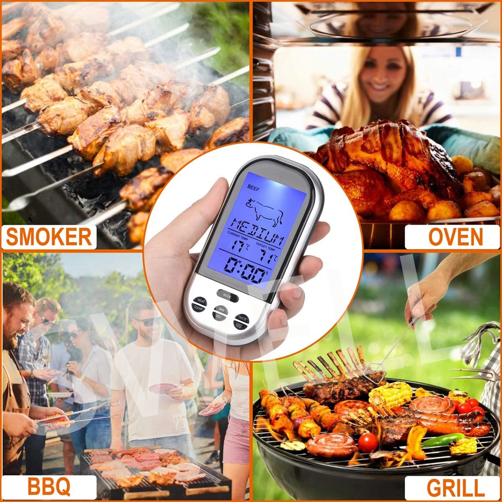 Hot Sale Food Thermometer BBQ Meat Thermometer New Digital Kitchen Wireless BBQ Food Meat Thermometer