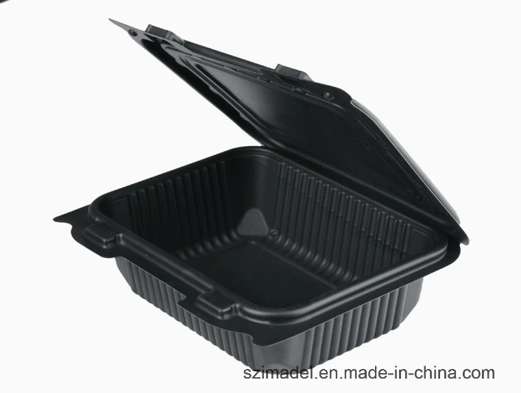 Biodegradable Cornstarch Lunch Trays Rectangle Disposable Meat&Deli Trays