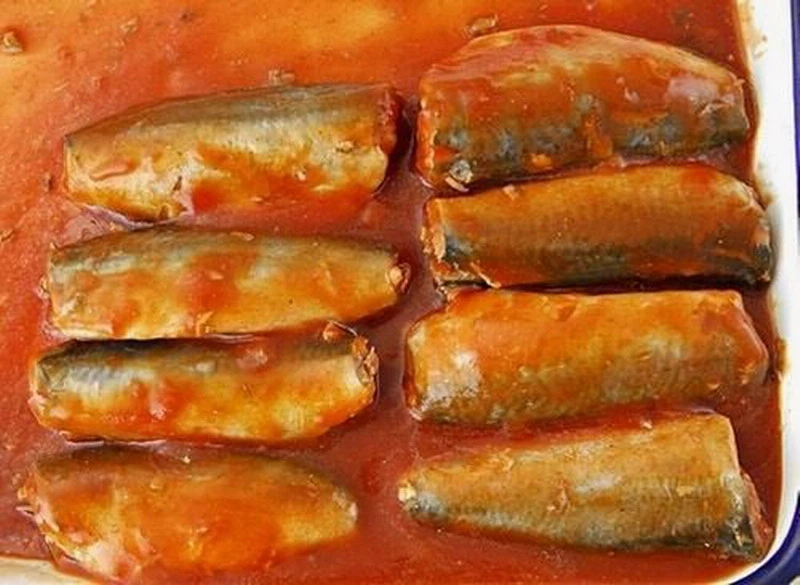 Canned Fish Canned Mackerel in Tomato Sauce