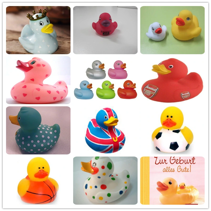 Duck Squirt Water Bath Toy for Kids Floating Bath Duck with Spray Water scarf Duck Toy