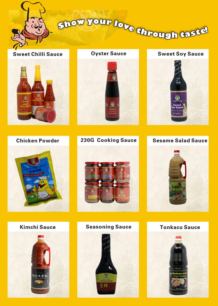 Chinese Cooking Condiments Halal Food Sweet Chili Sauce