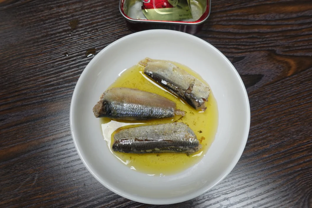 Canned Fish Canned Sardines in Sunflower Oil 125g