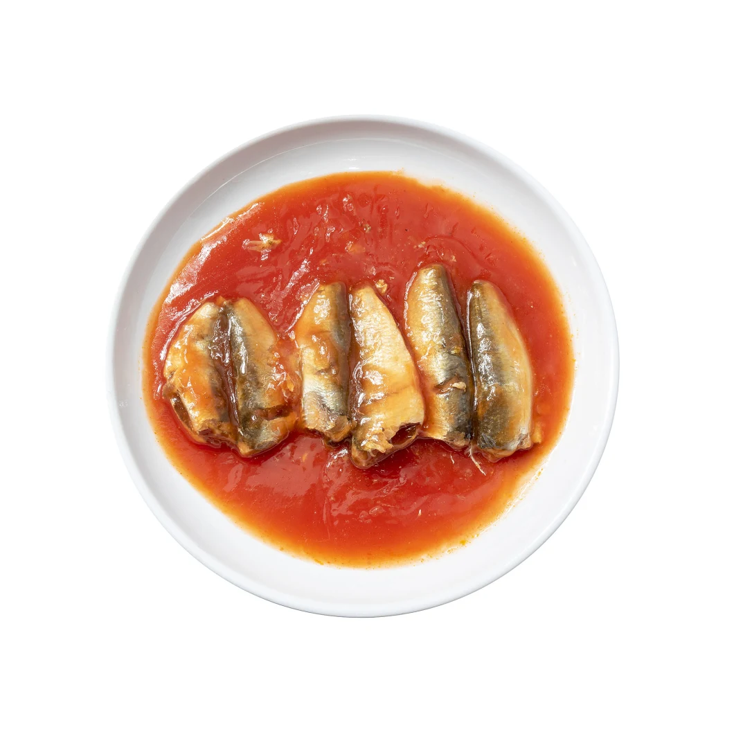 Canned Seafood Wholesale Canned Sardines in Tomato Sauce