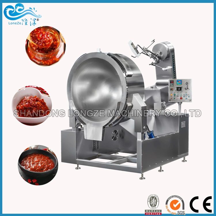 Best Price Chili Paste Cooking Jacketed Kettle Auto Cooking Mixer Jam Cooking Machine Automatic