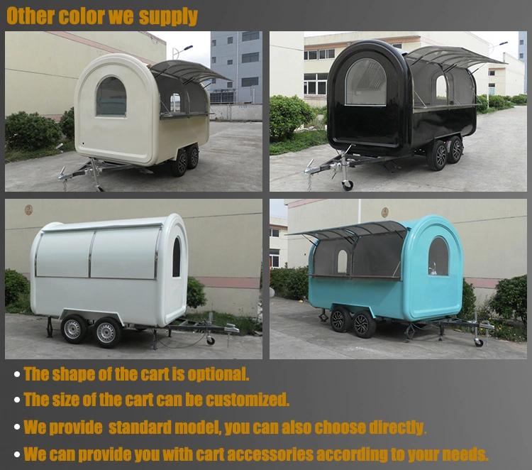 Folding Utility Trailer China Food Trailers Used Food Carts for Sale