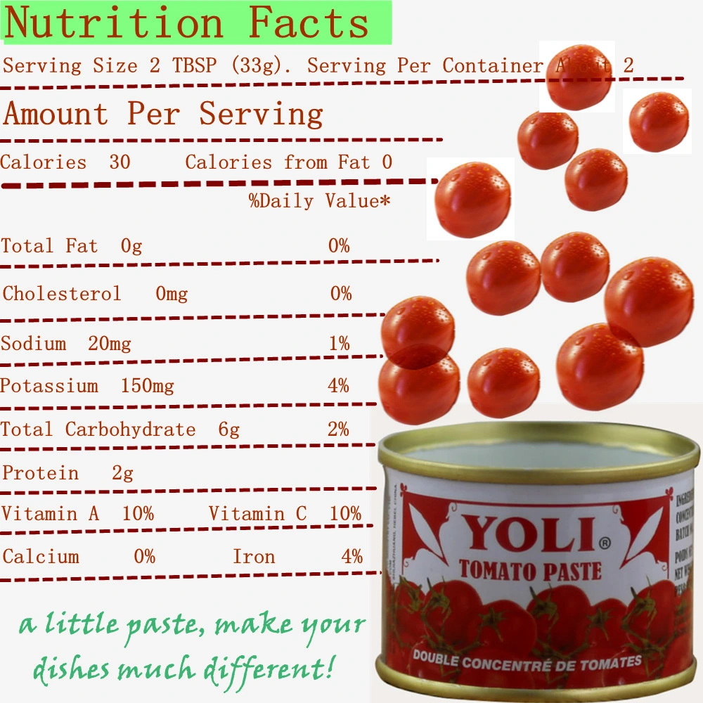 Wholesale Tomato Paste 400g Canned Food Canned Tomato Brands to Cotonou