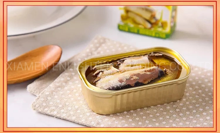 Canned Sardines Skinless and Boneless in Square Club Tin