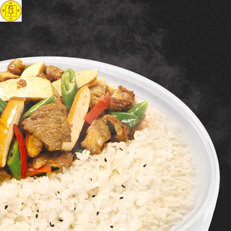 Delicious Wholesale Instant Non-Fried Food Meal Thai Curry Chicken Rice in Cup