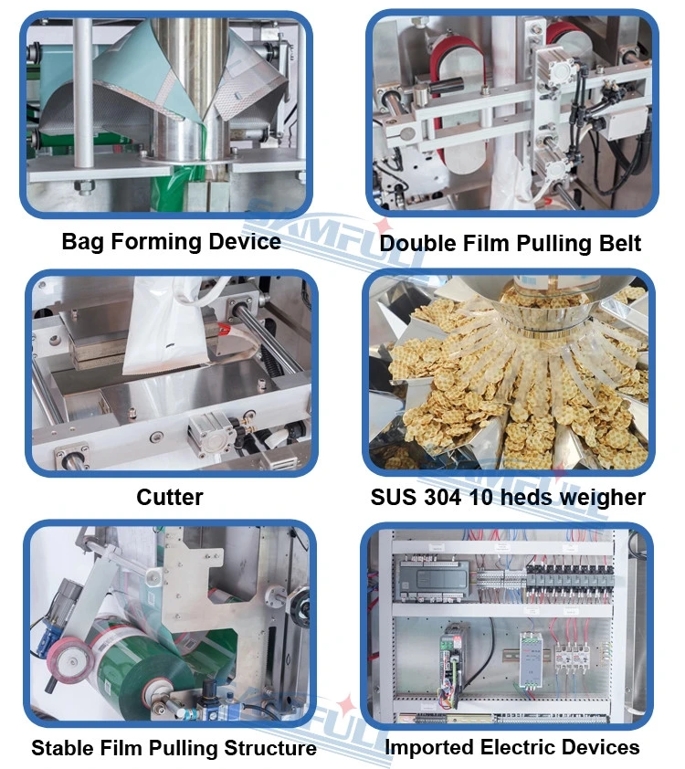 Meat Packing Machine Multihead Weigher for Beef Pork Chicken Mutton