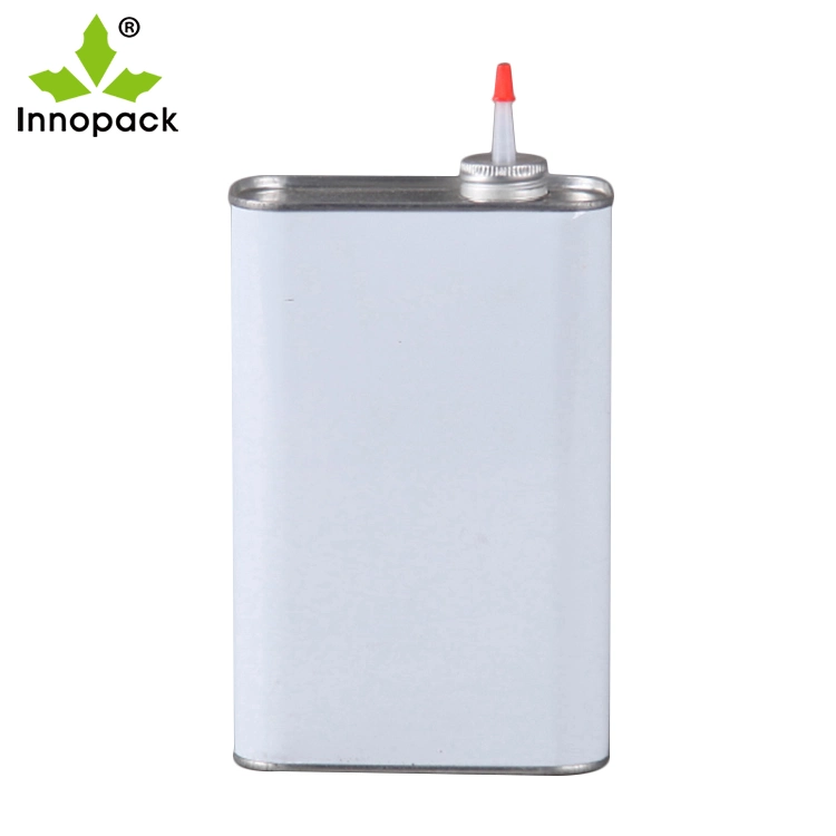 Wholesale Rectangle Tin Box Perfume Packing Metal Square Tin Can with Lids