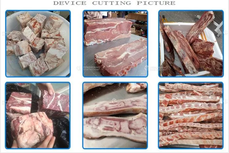 Industrial Meat Factory Automatic Frozen Bone Saw Meat Cutting Saw Machine Pork Ribs Cutter