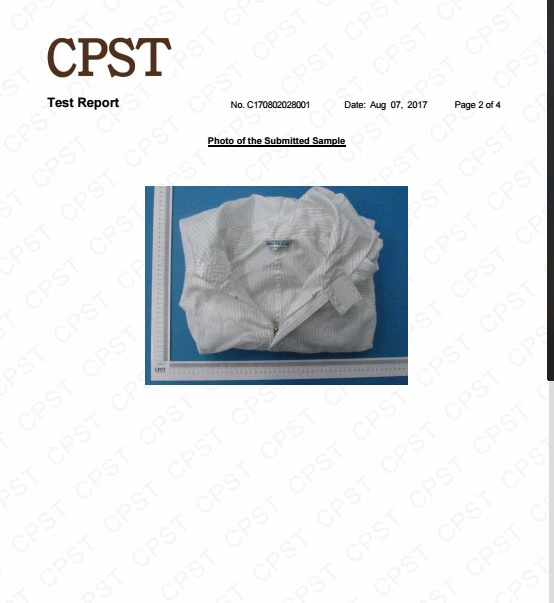 ESD Garment Cleanroom Clothes Clean Jacket and Pants