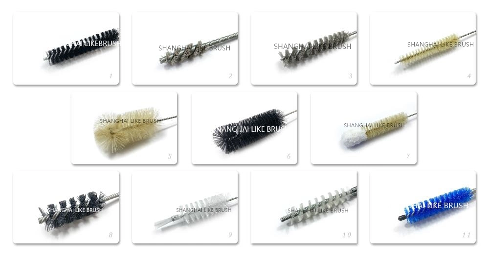 Long Stainless Handle Abrasive Wire Polishing End Brushes