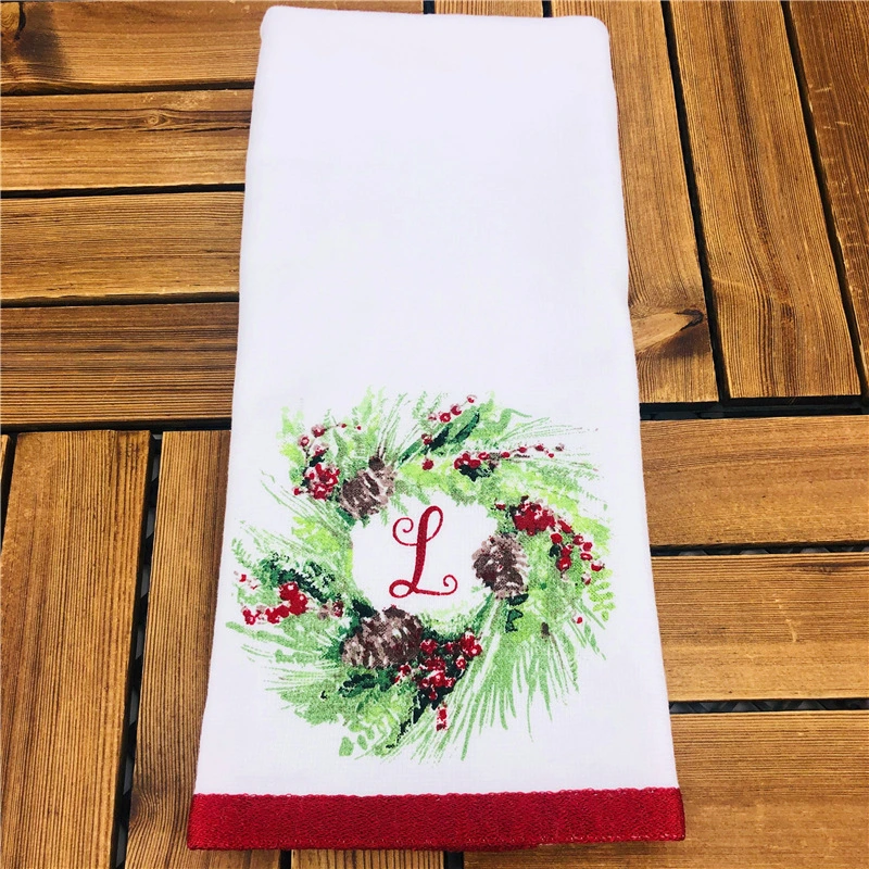 Wholesale Economy All Purpose Pure Cotton Absorption Thick Absorbent Cleaning Wipes Towel Dish Towel Household Cleaning Cloth kitchen Towel Tea Towel