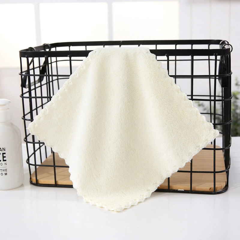 Premium Clean Microfiber Towel 30X30cm Coral Velvet Kitchen Tea Towel